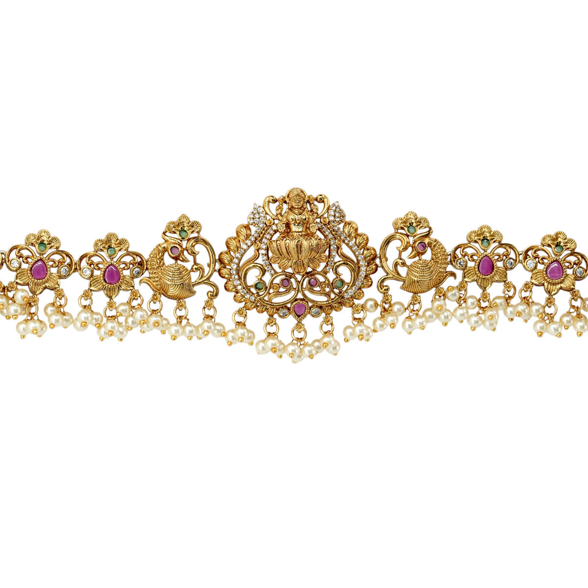 Gulab Kamarband Traditional Waist Ornament for Festive