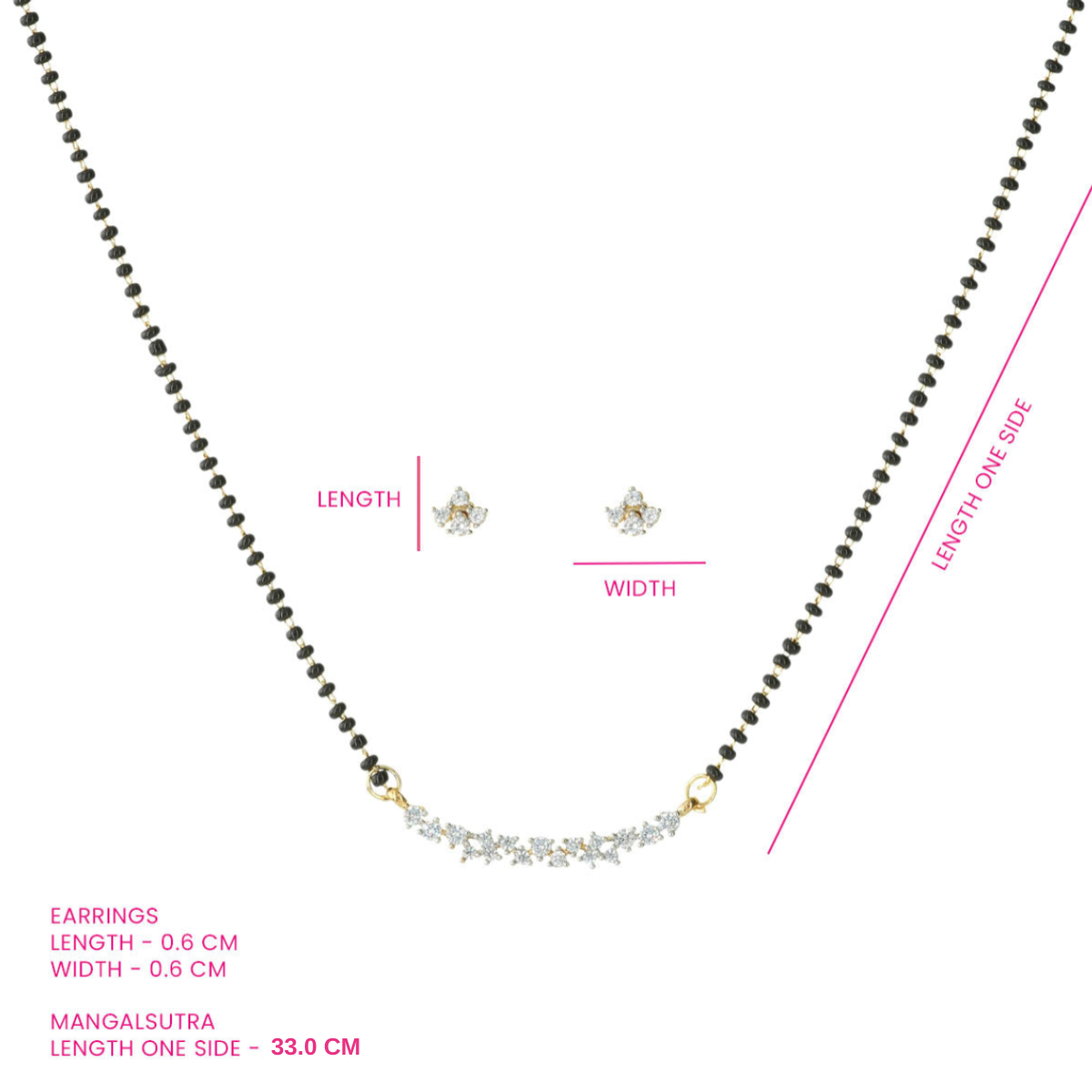 Meera Long Mangalsutra Set