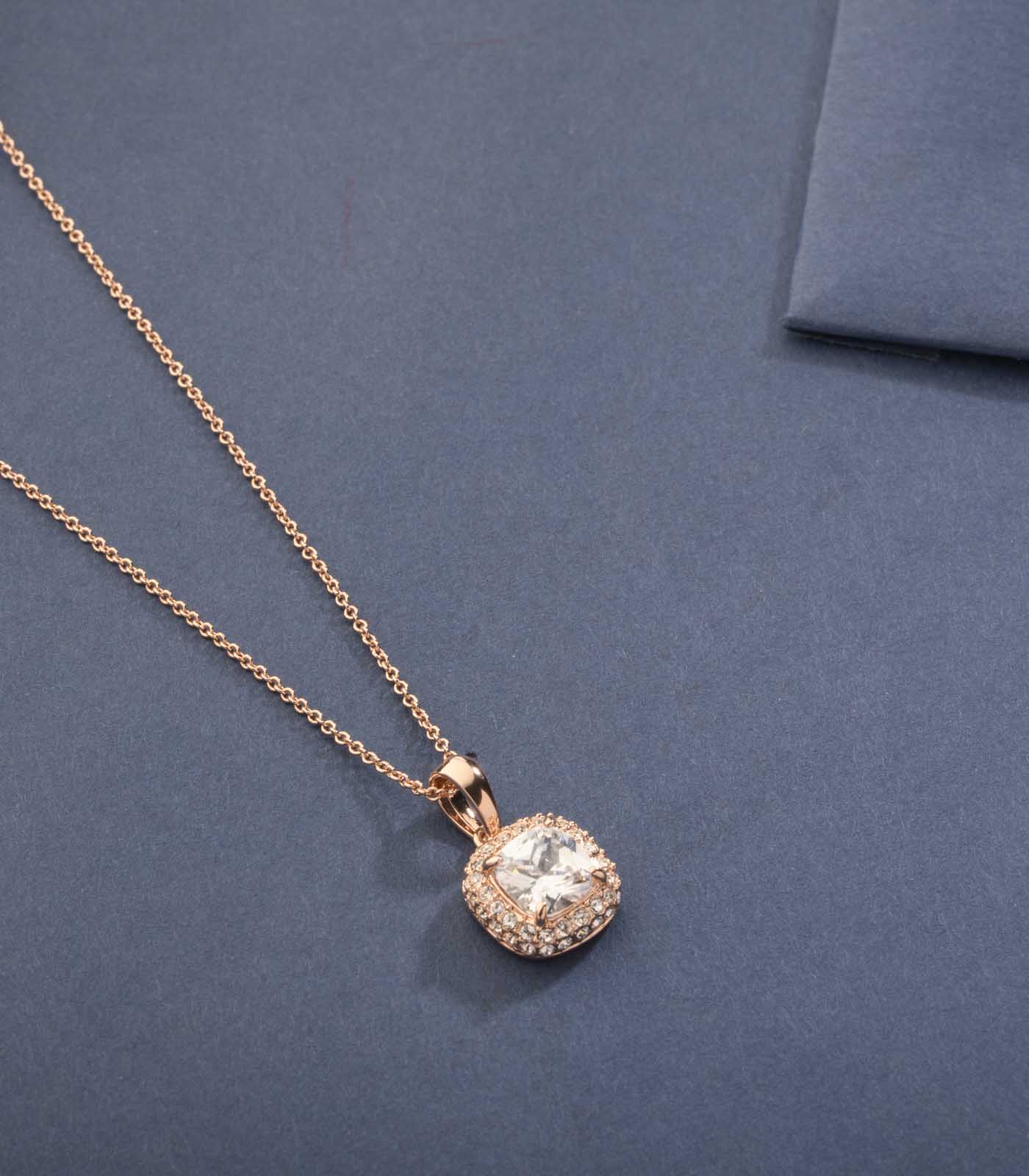 Admiring Keepsake Brass Necklace (Brass)