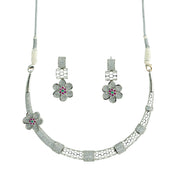 Sparkling Phool Haar Set