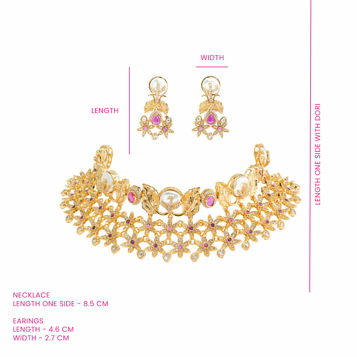 Vaidehi Pearl Choker Set