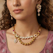 Gulnaz Charm Necklace Set