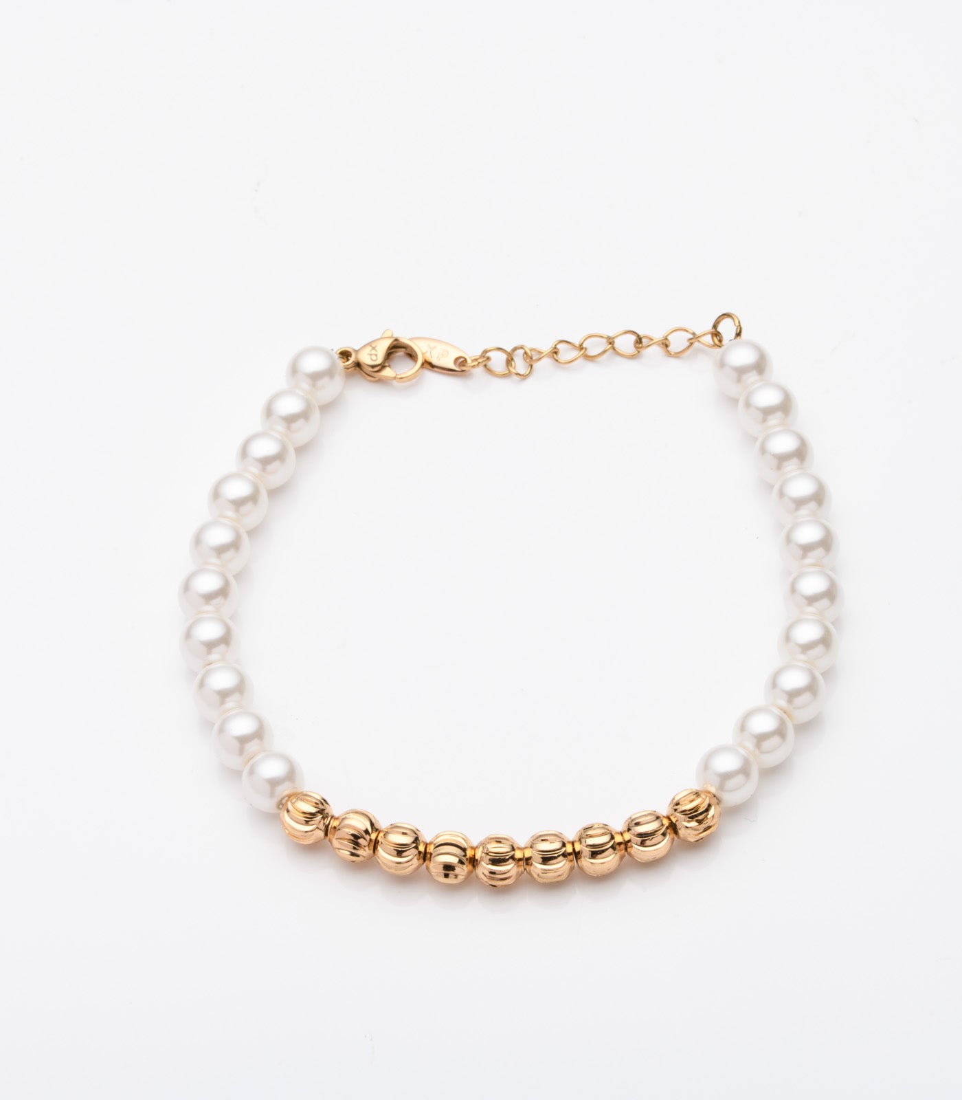 Golden-Pearl Bead Bracelet