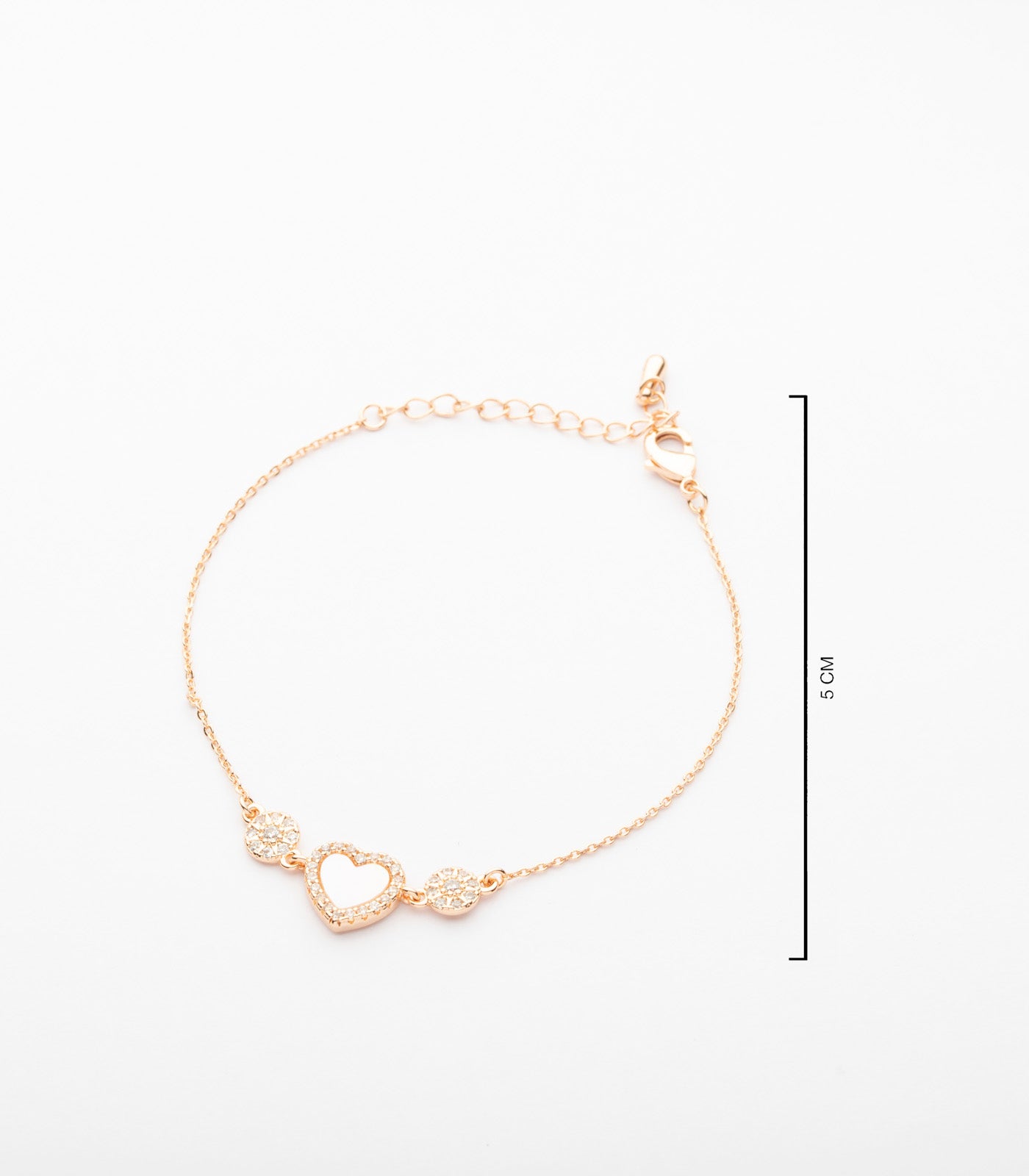 Chunky Heart Bracelet