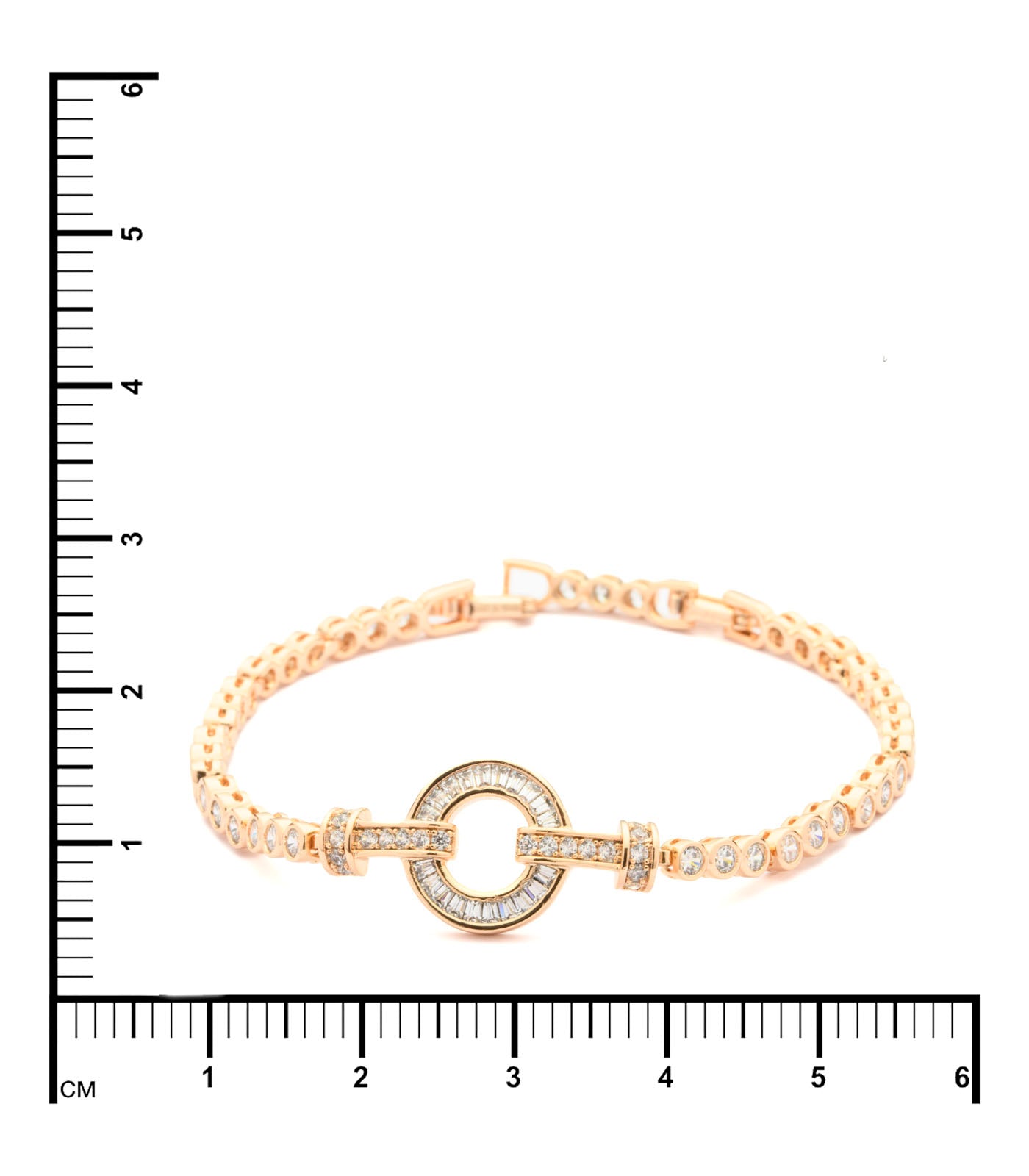 Exquisite Golden Color Circle Bracelet