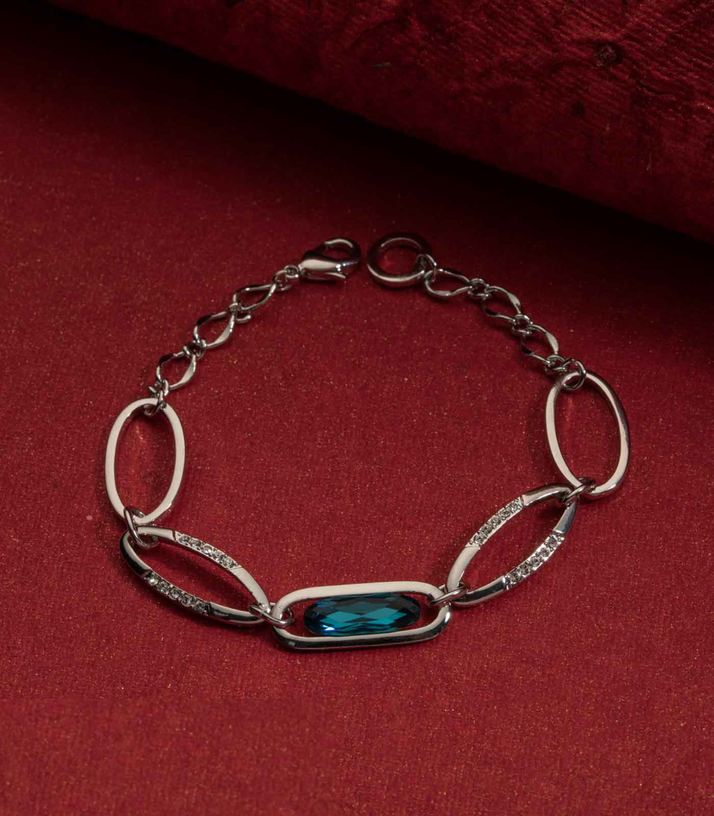 Charming Blue Stone Bracelet