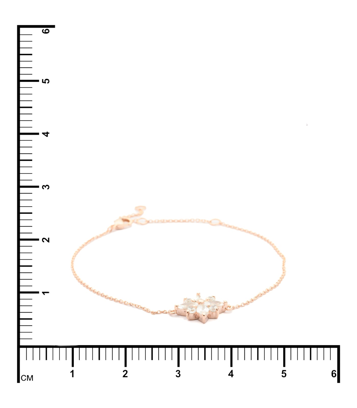White Flower Bracelet