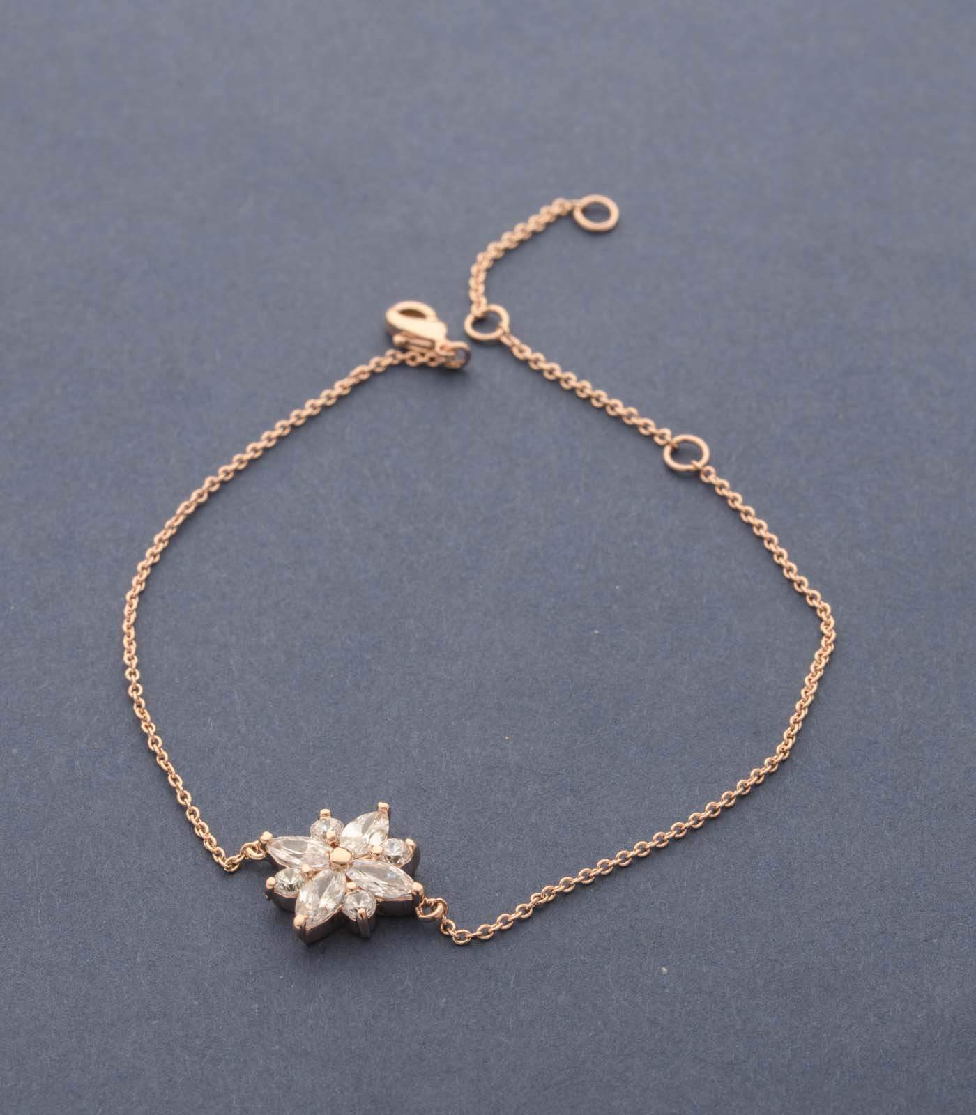 White Flower Bracelet