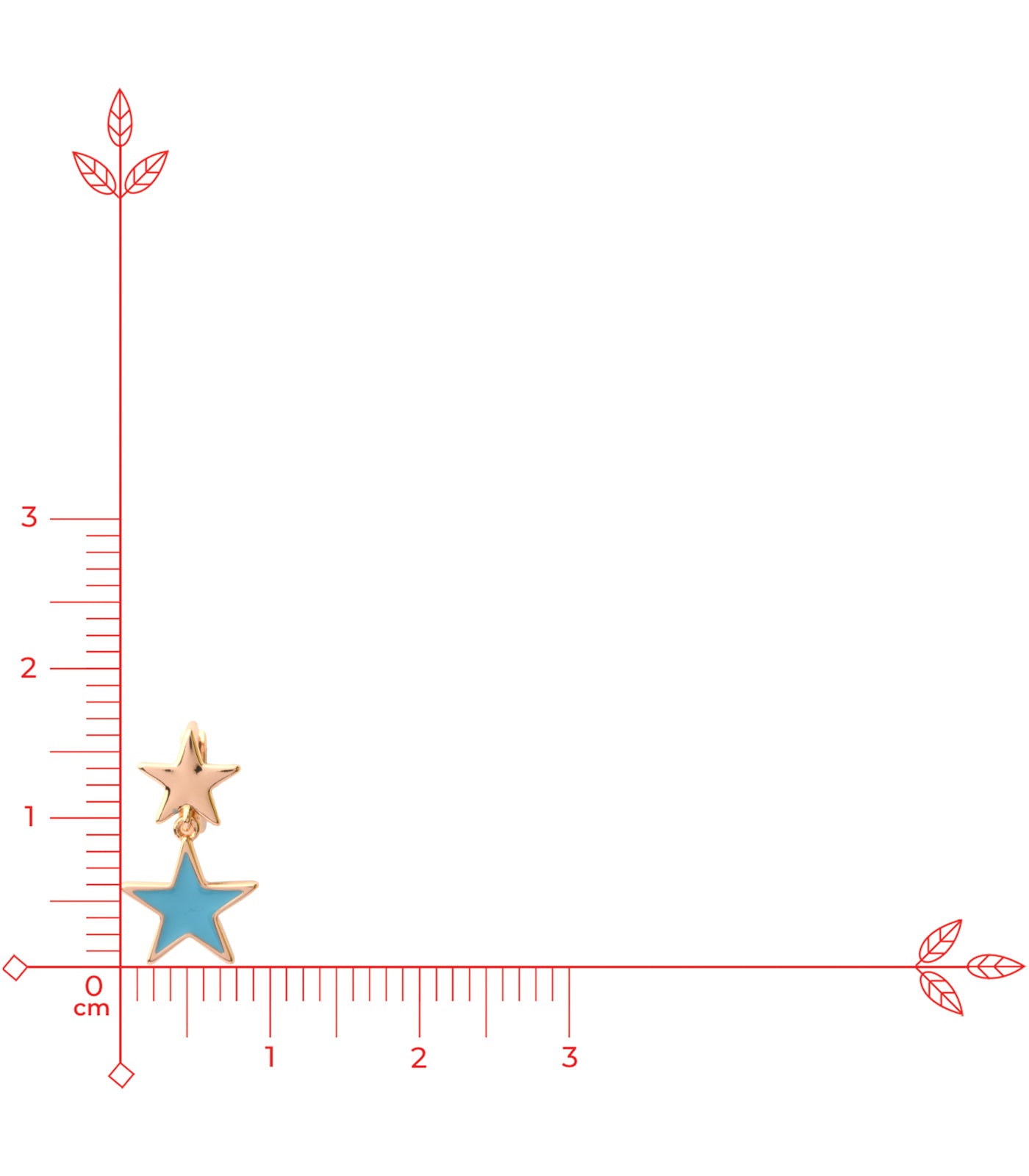 Star Shaped Earrings
