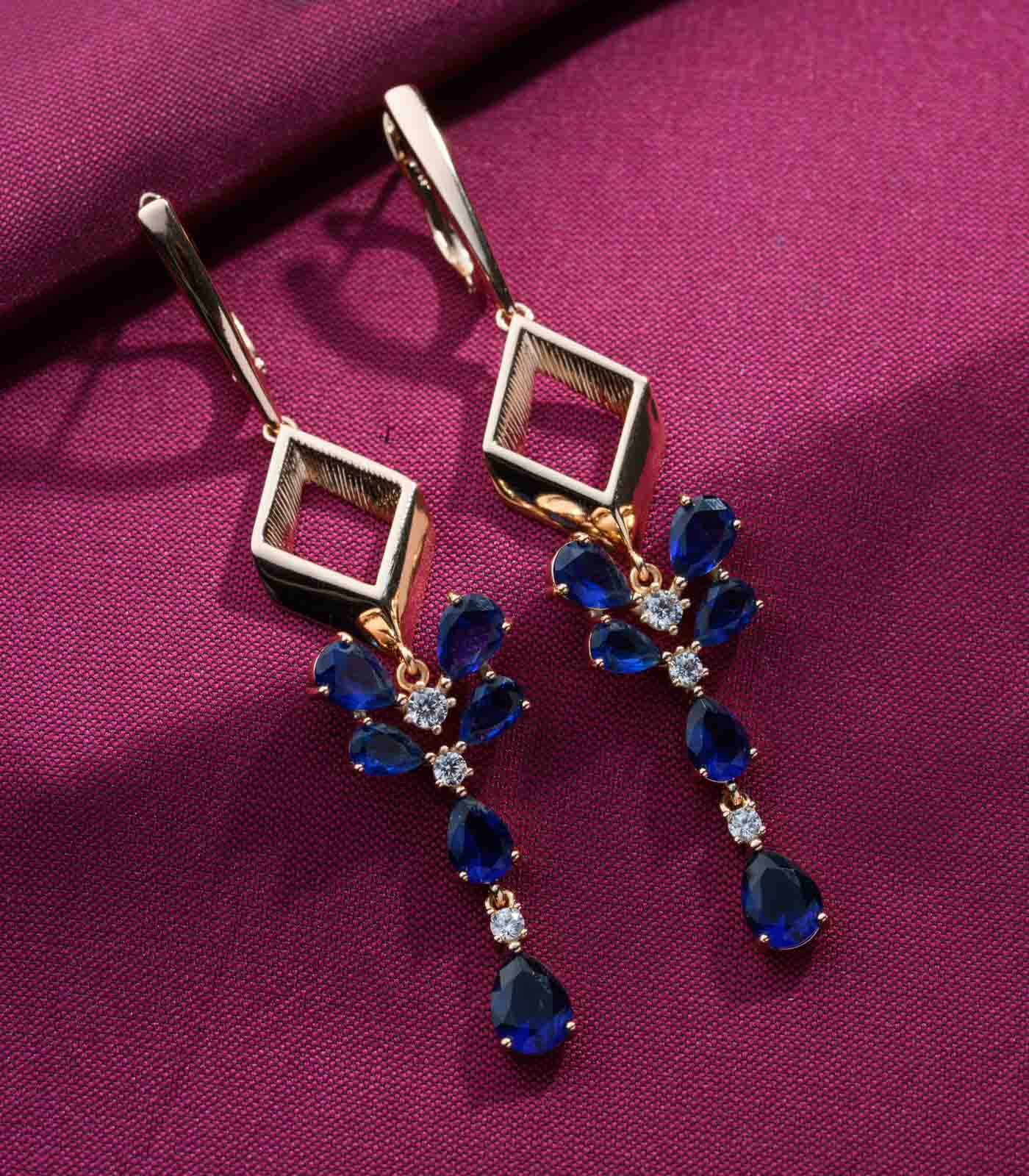 Ariya Drop Earrings - Saadhgi Collection