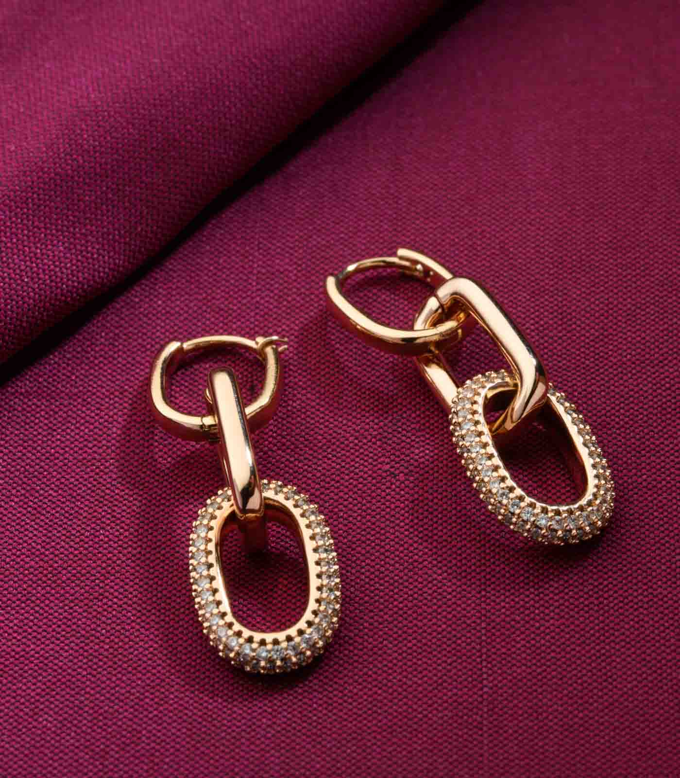 Classic Golden Hoops
