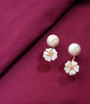 Floral Pearl Earrings
