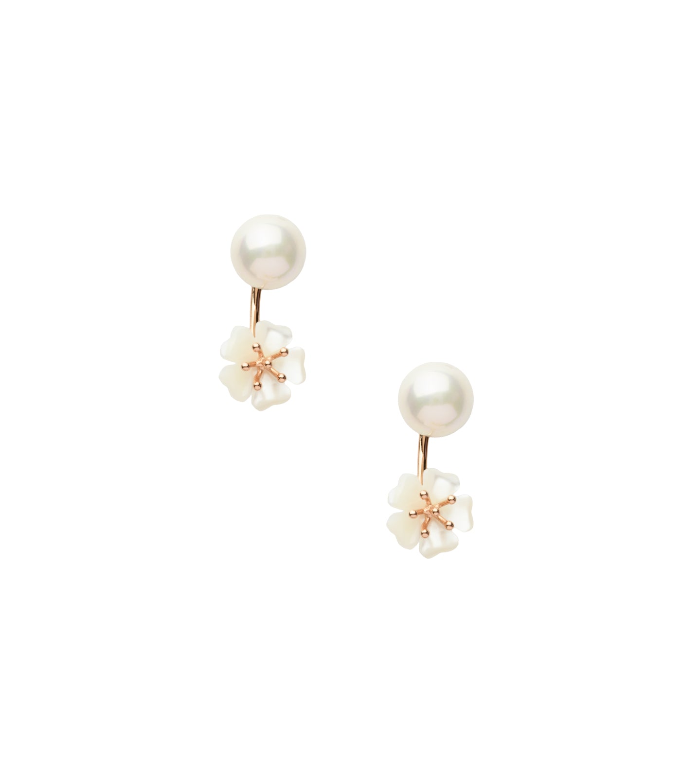 Floral Pearl Earrings