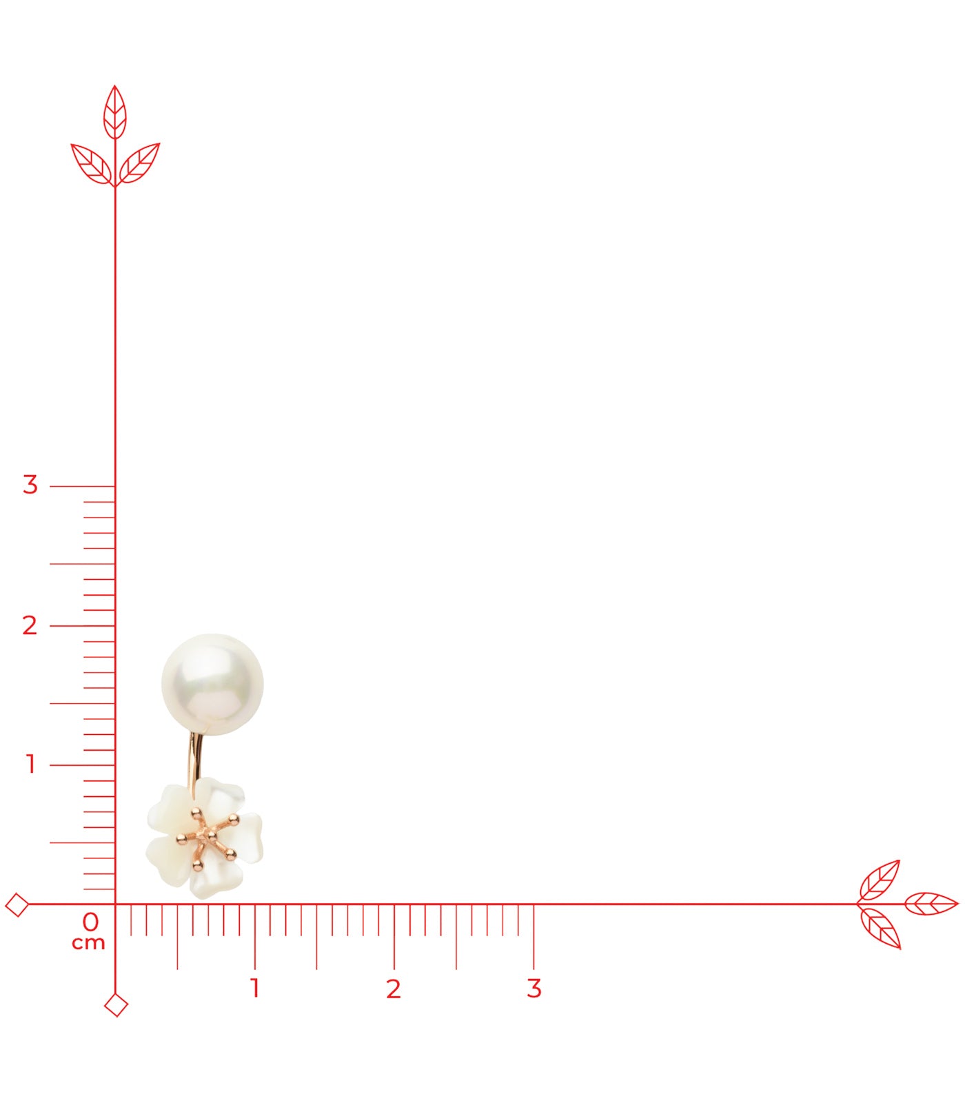 Floral Pearl Earrings