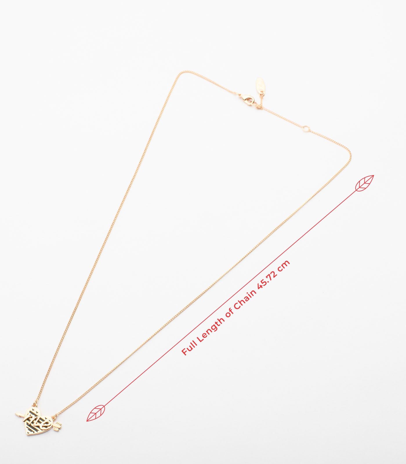 Heart And Arrow Necklace