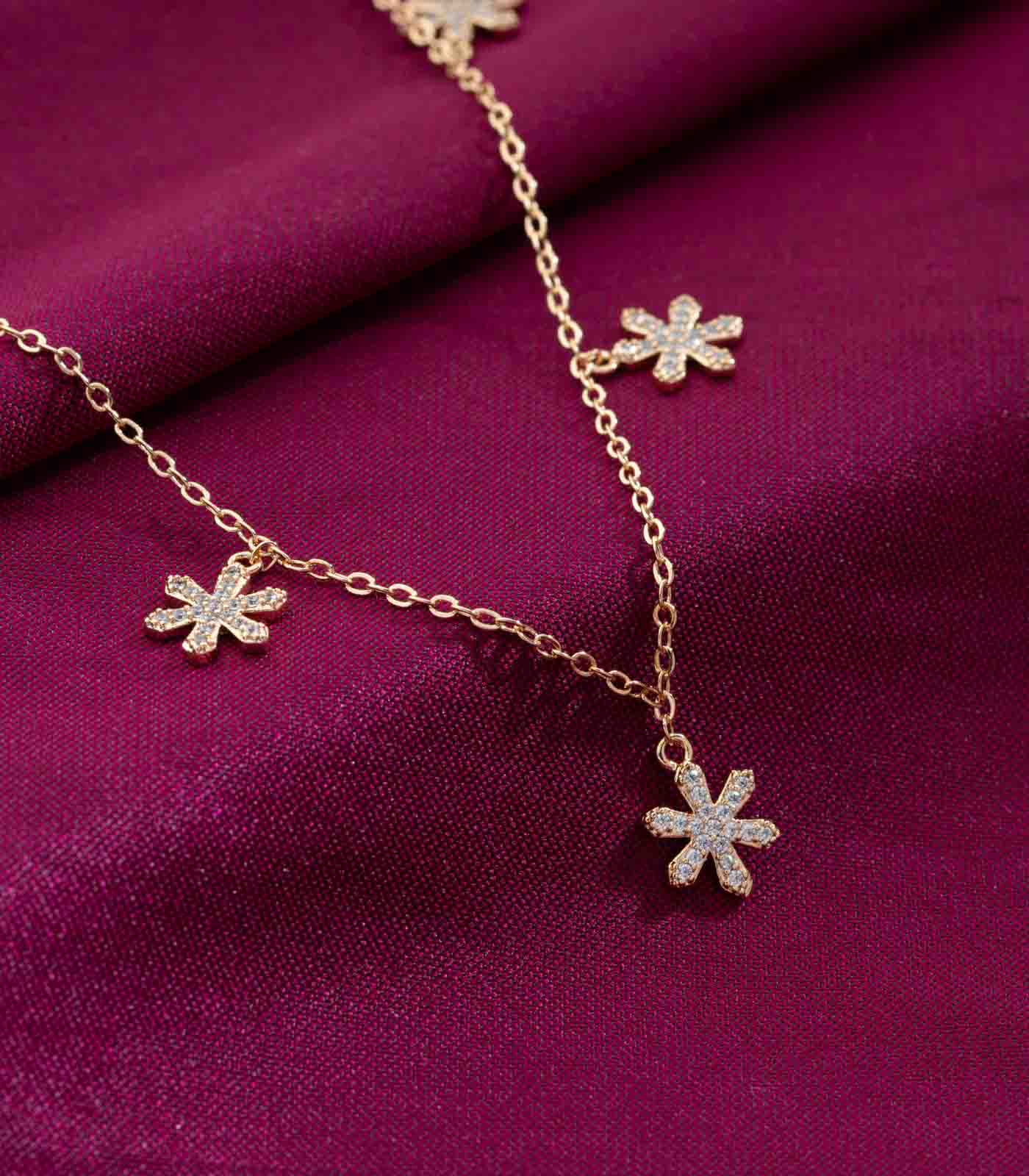 Floral Charm Necklace