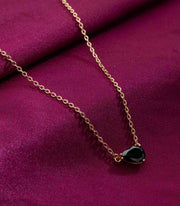 Noir Teardrop Charm - Saadhgi Collection