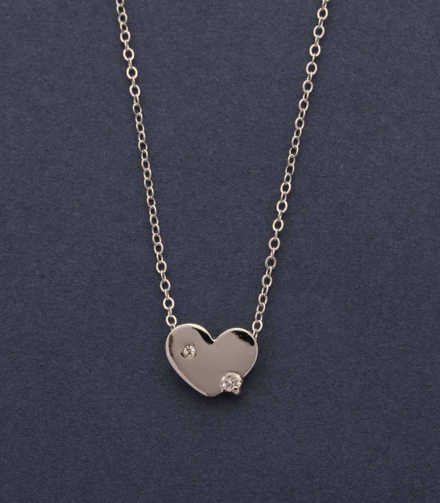 Shiny Heart Necklace