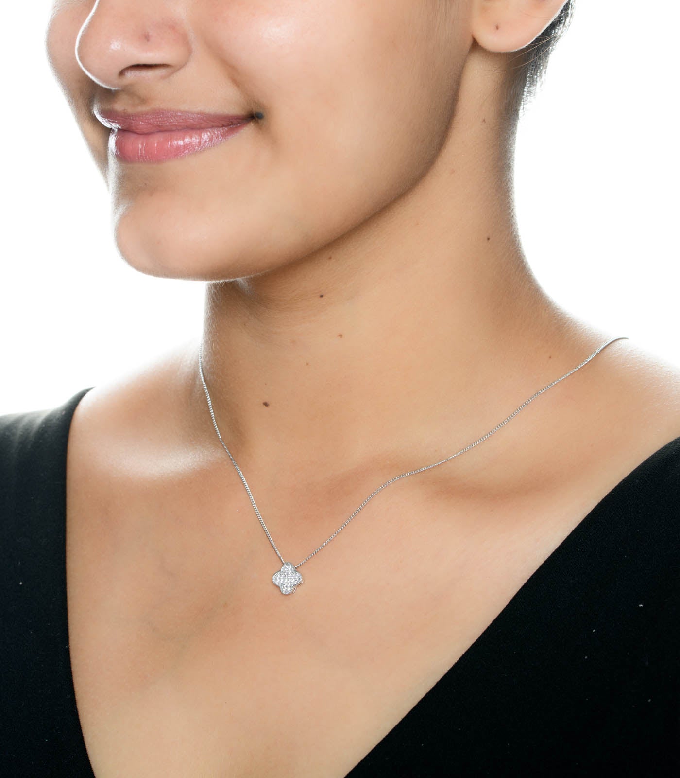 Floral Pendant Necklace