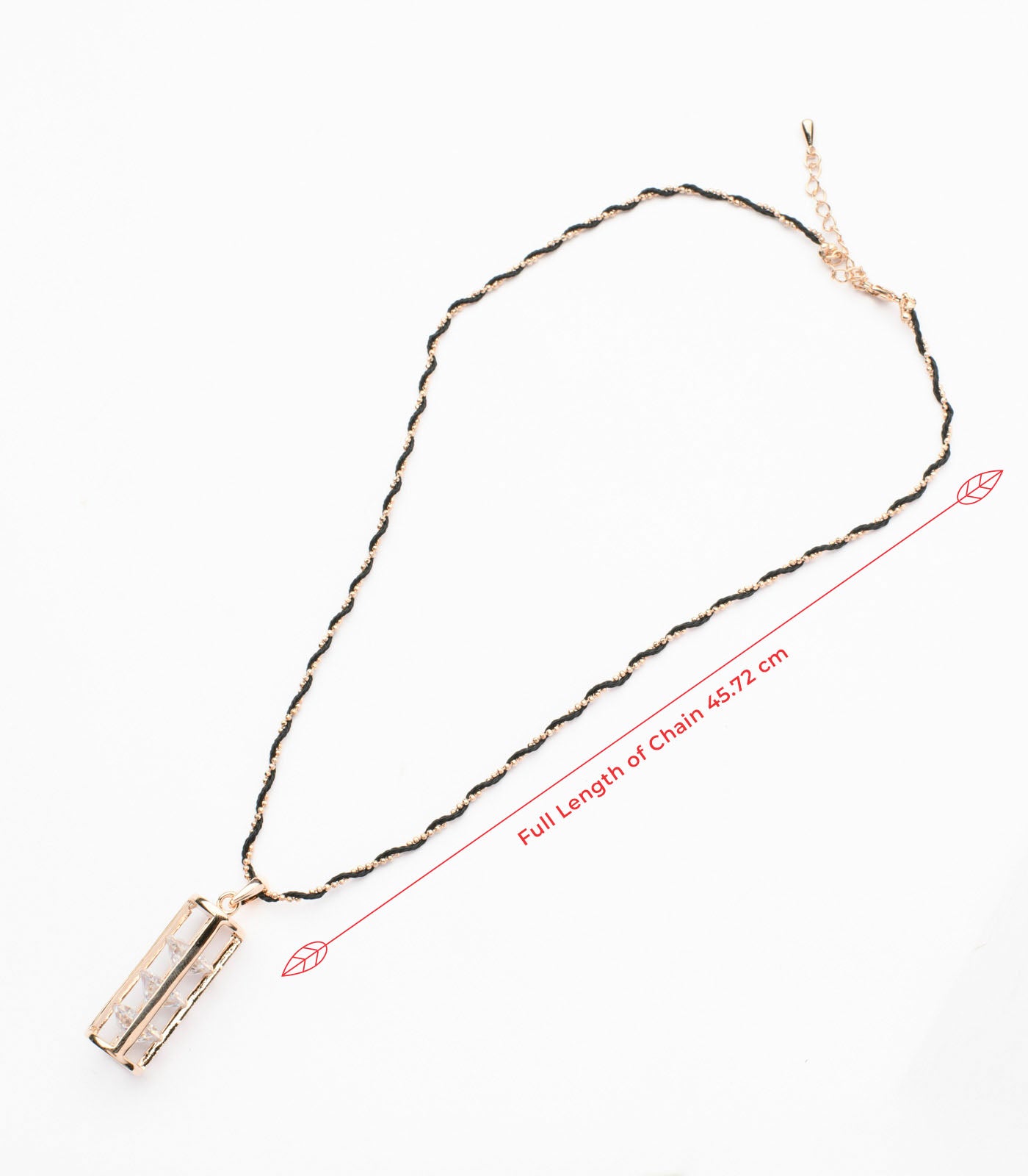 Charming Tower Of Blazing Gemstones Necklace
