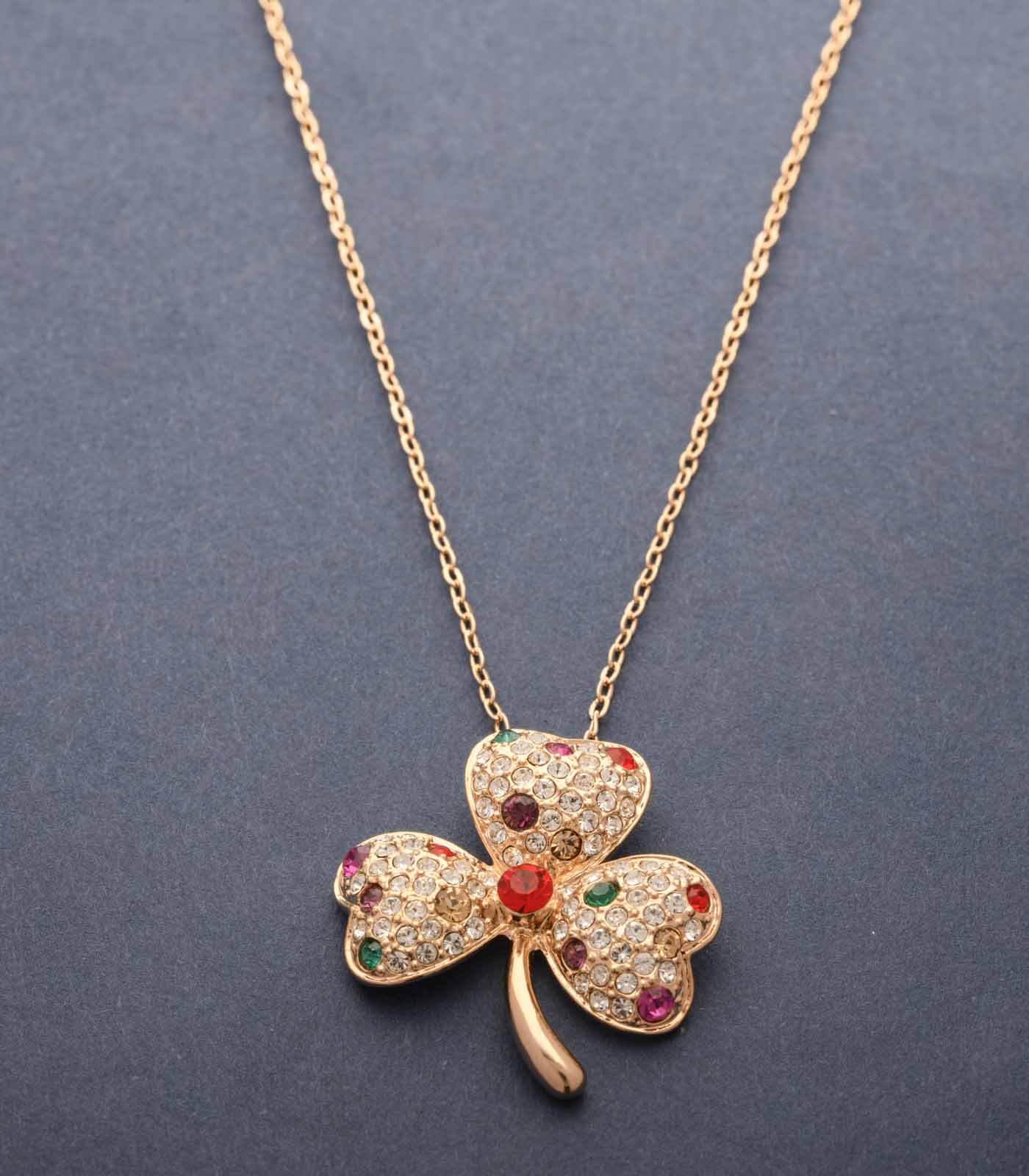 Stone Leaf Necklace