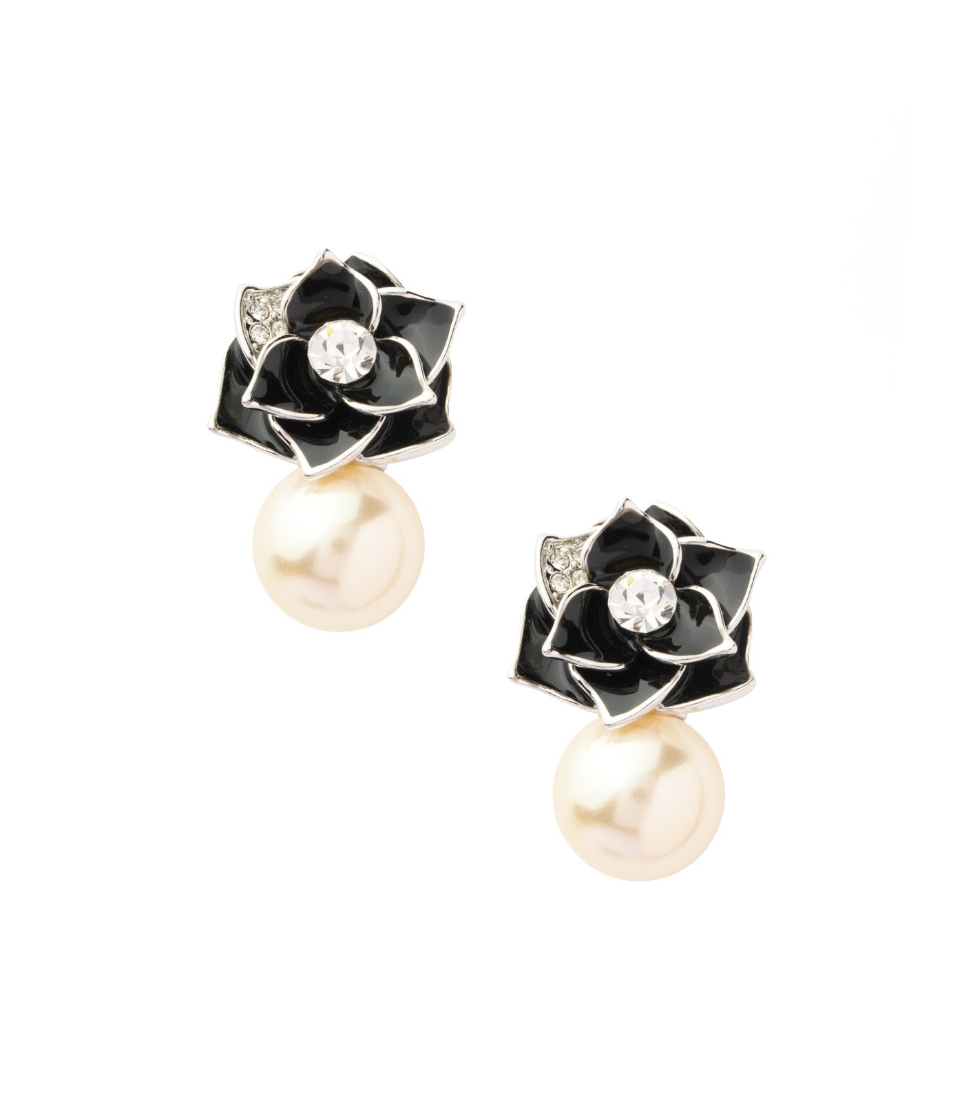 Black LadyPearl Tops