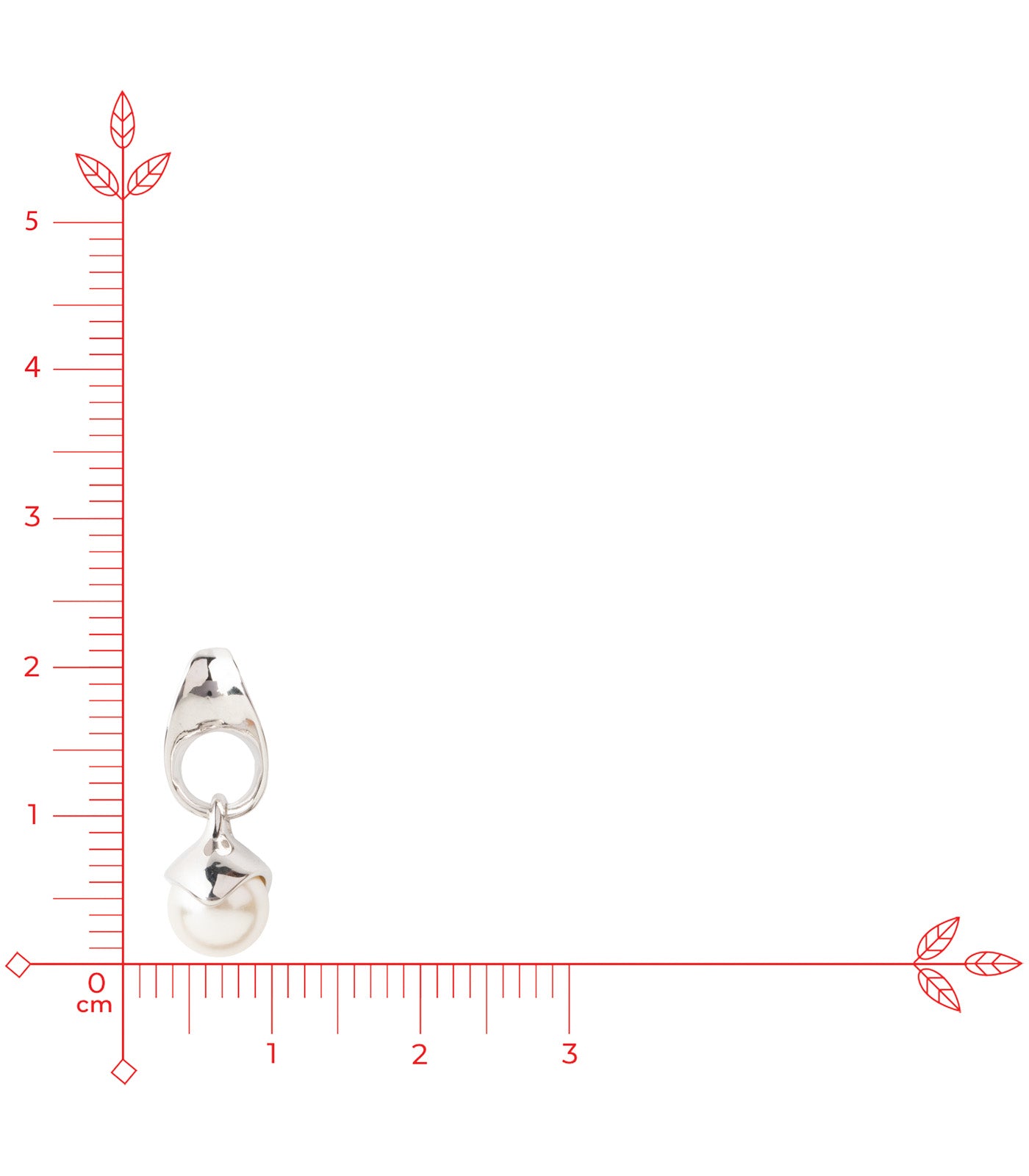 Mira Pearl Curve Earrings - Saadhgi Collection