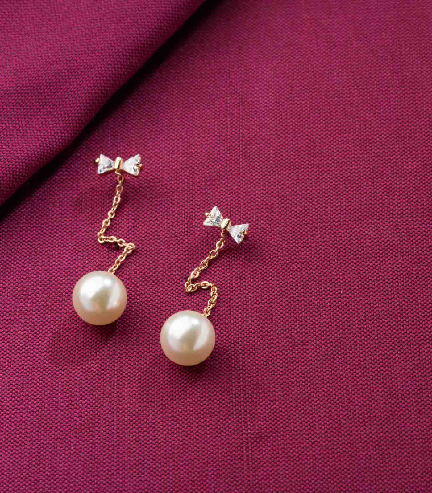 Dangling Pearl Tops