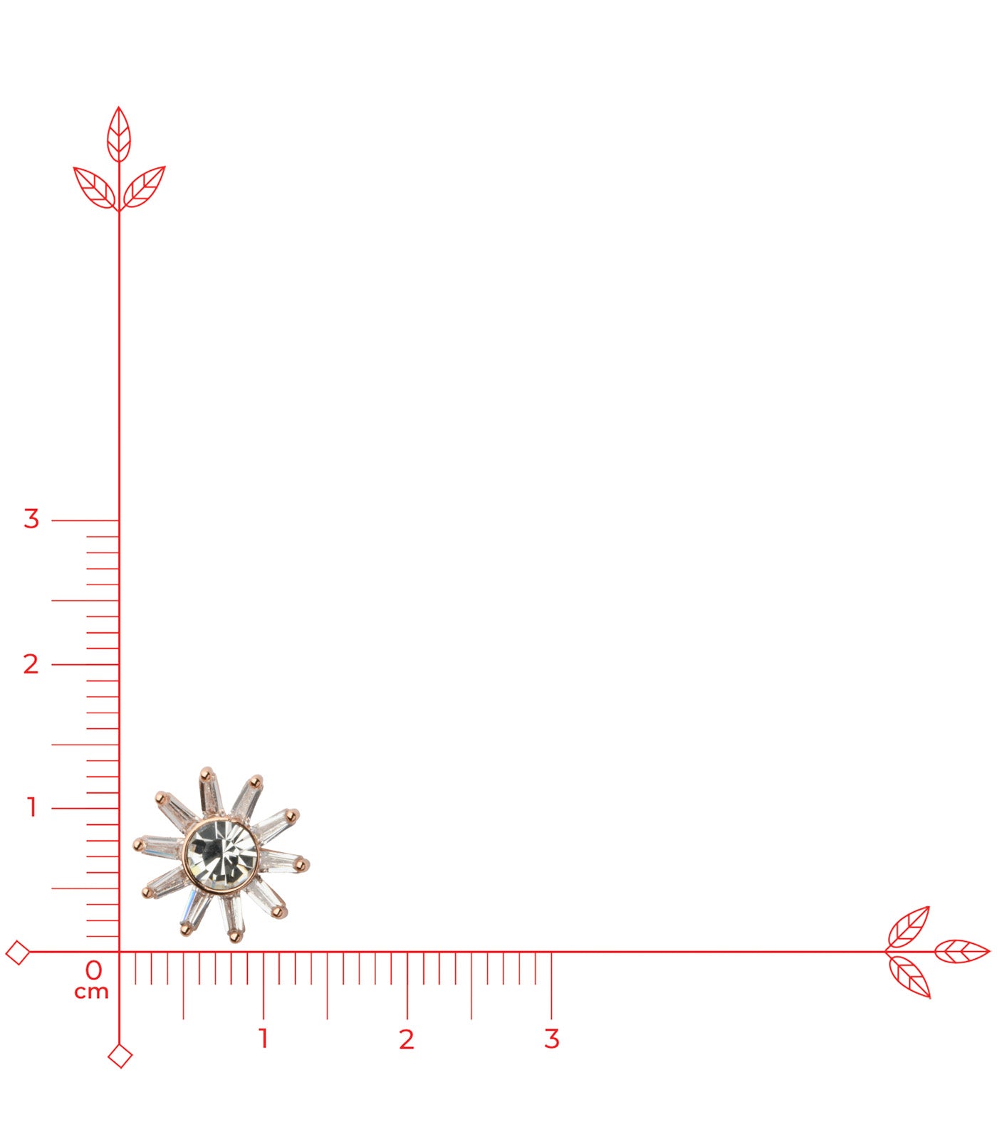 Starburst Daisy Stud Earrings