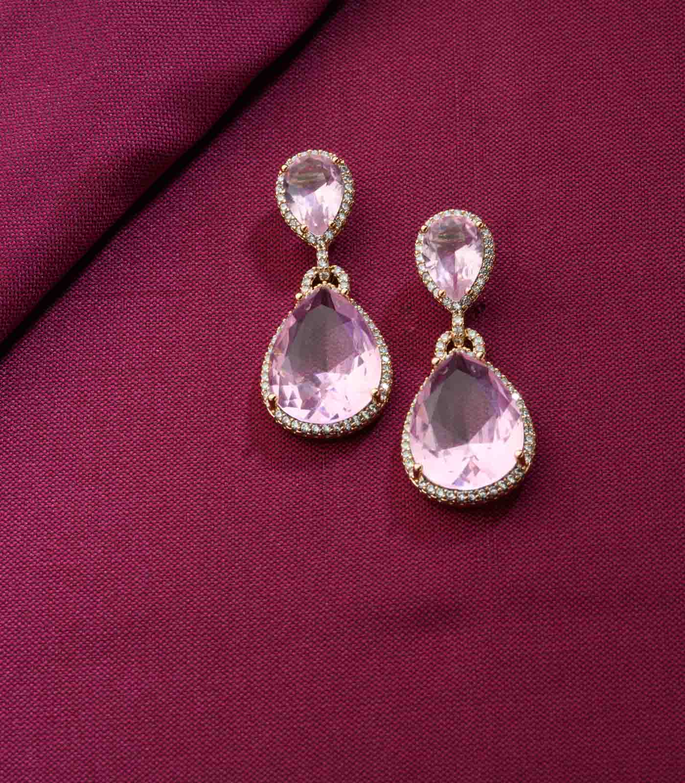Pink Party Earrings