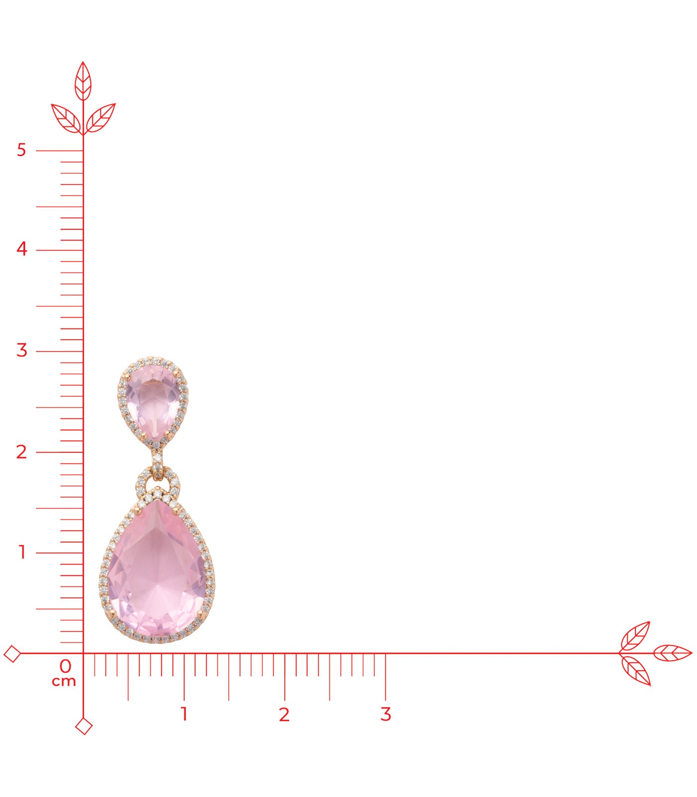 Pink Party Earrings