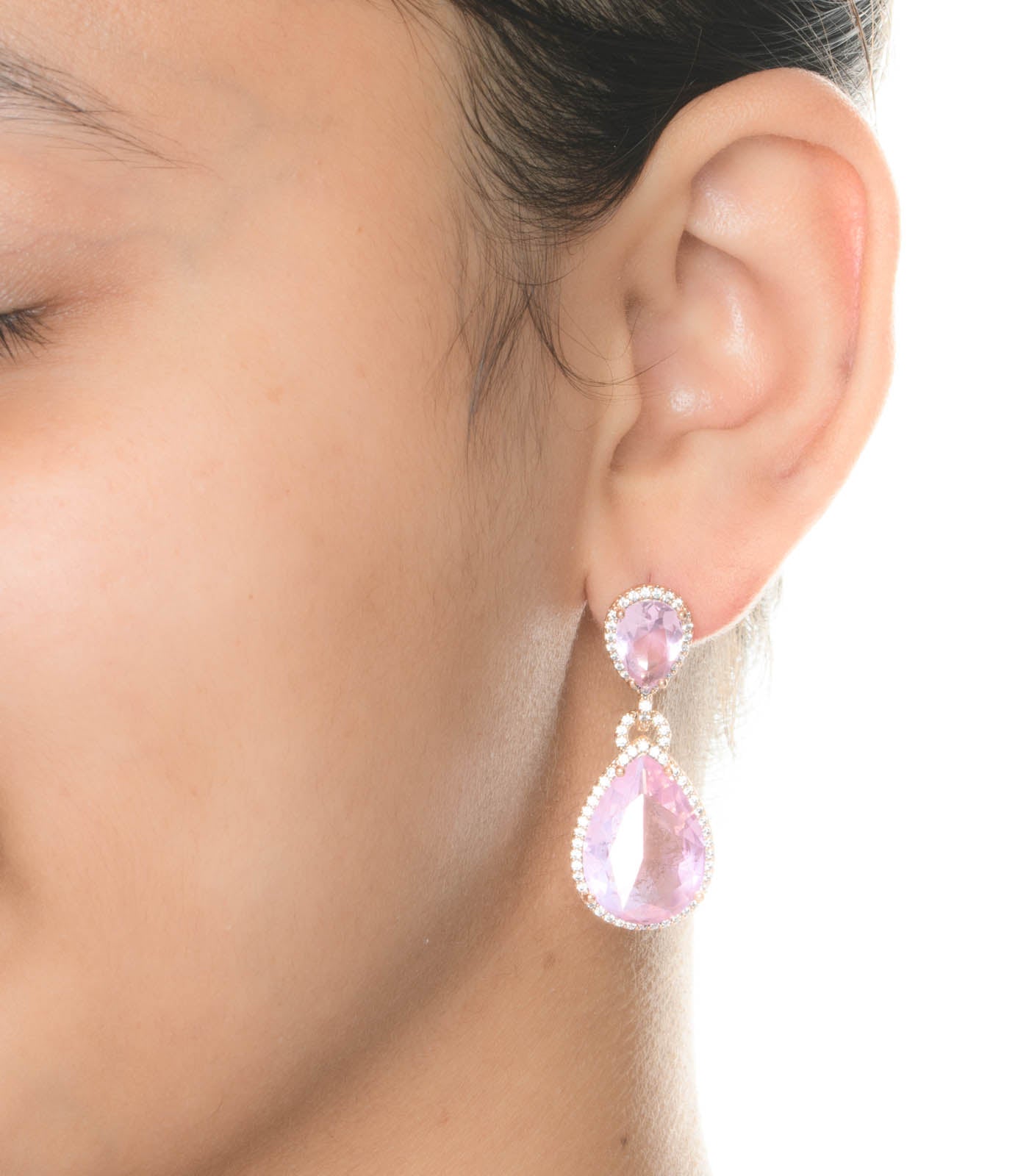 Pink Party Earrings