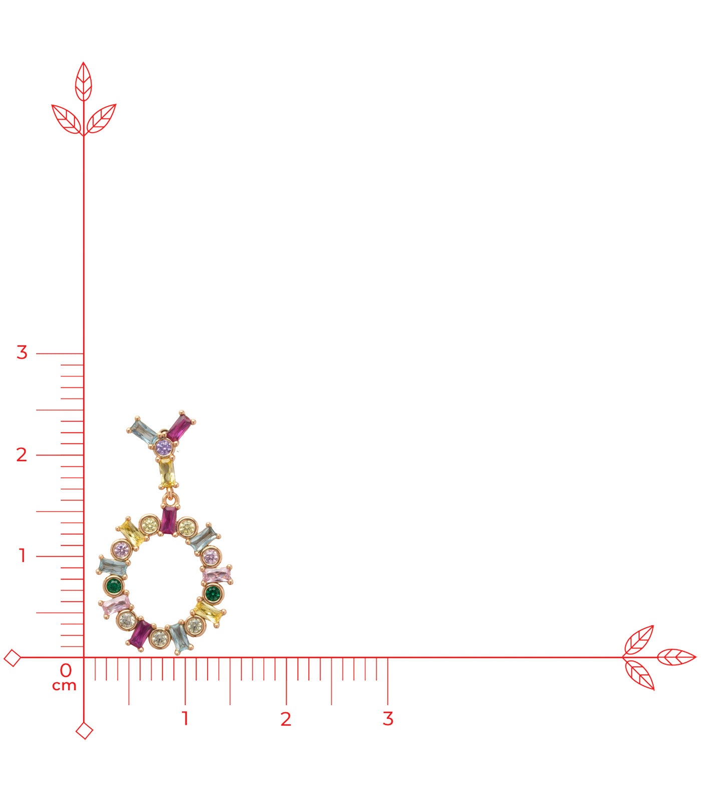 Multicoloured Earrings