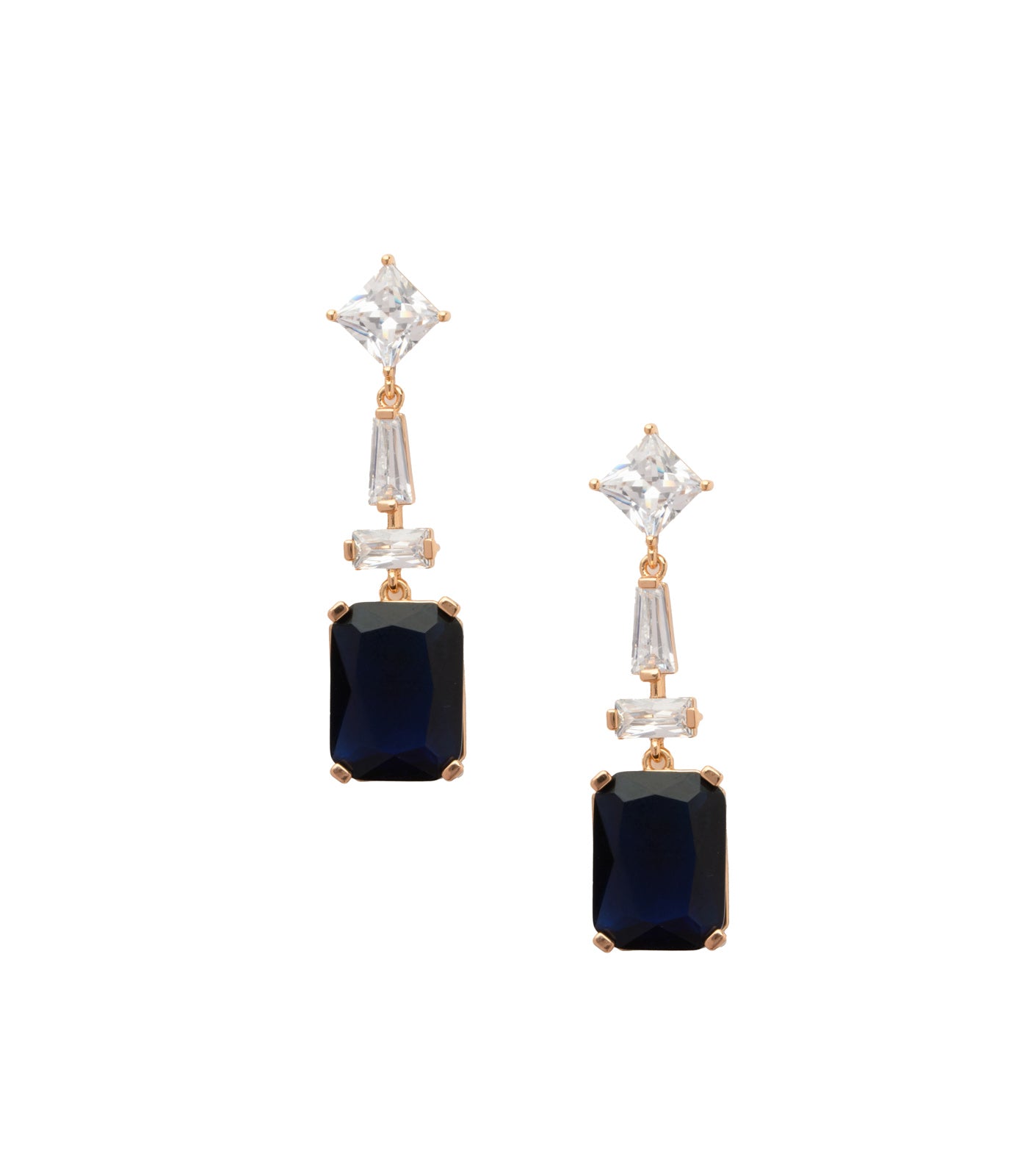 Blue Party Earrings