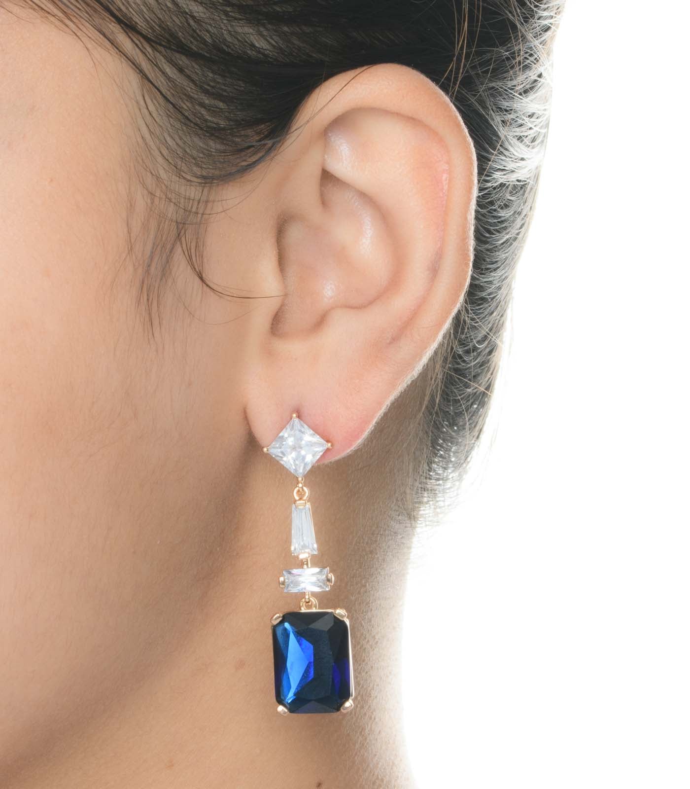 Blue Party Earrings