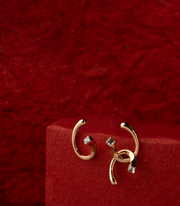 Contemporary Twisted Studs