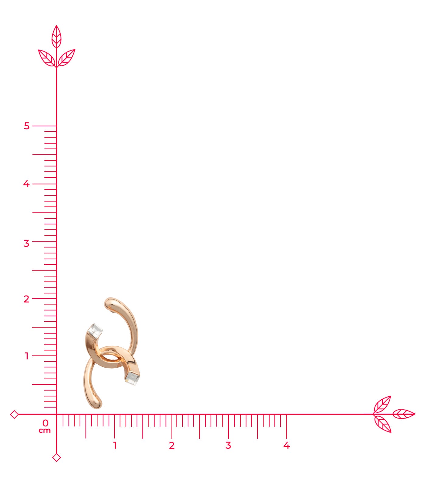Contemporary Twisted Studs