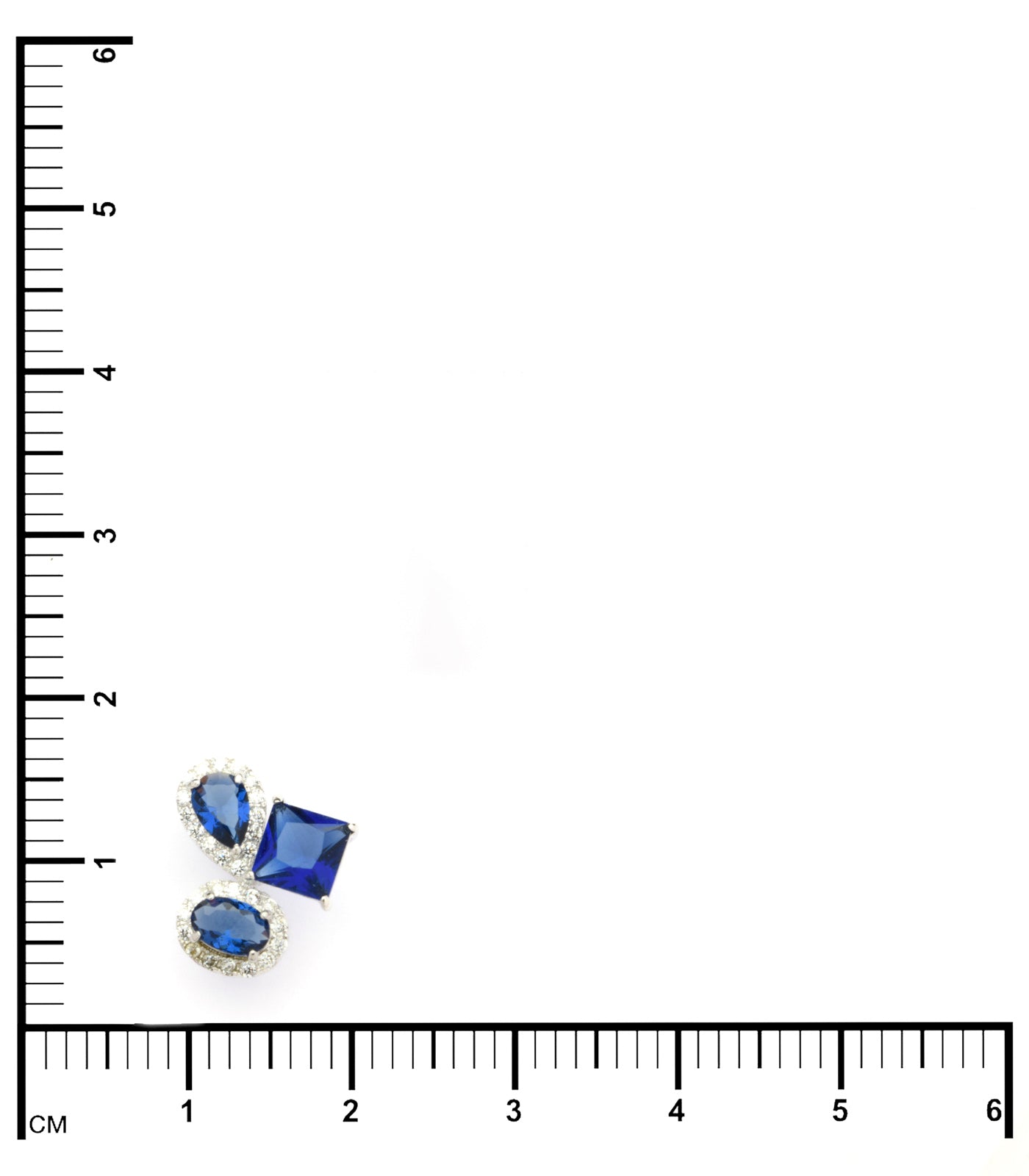 Prismatic Chains Of Blue Gems Tops