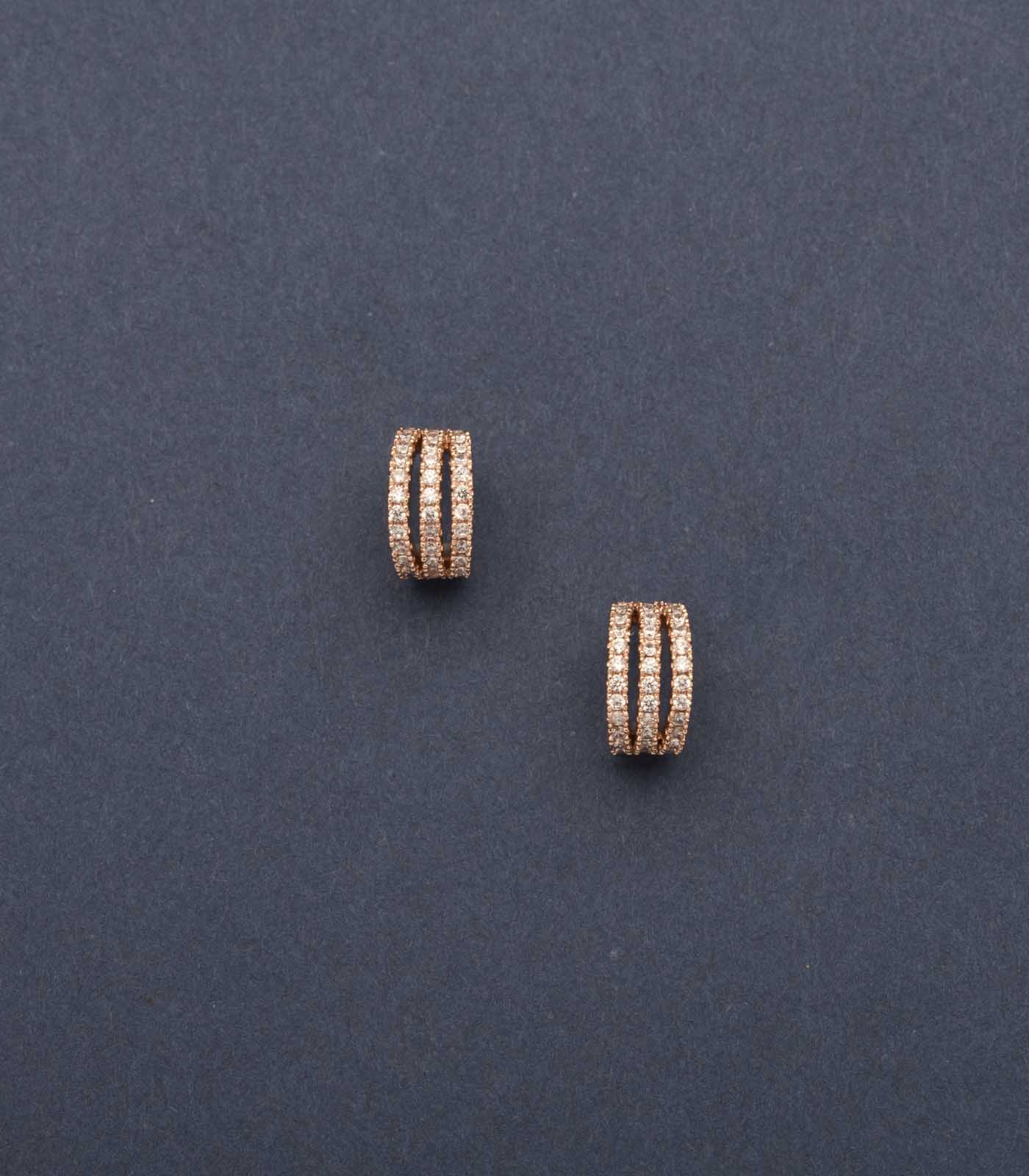 Luna Triple Hoops - Saadhgi Collection