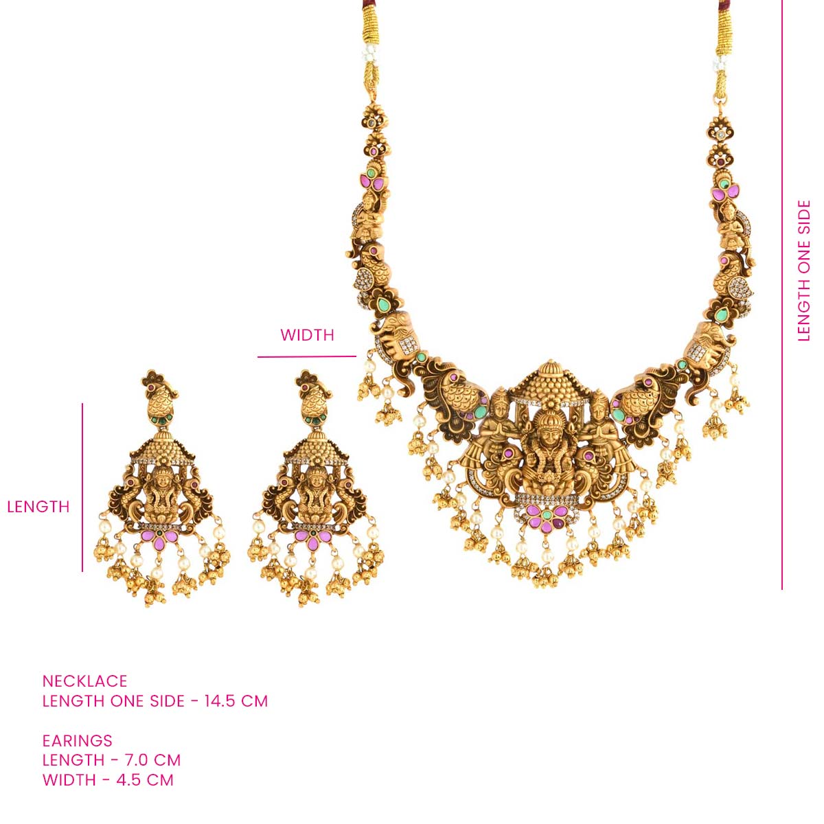 Lakshmi Heritage Choker Necklace Set