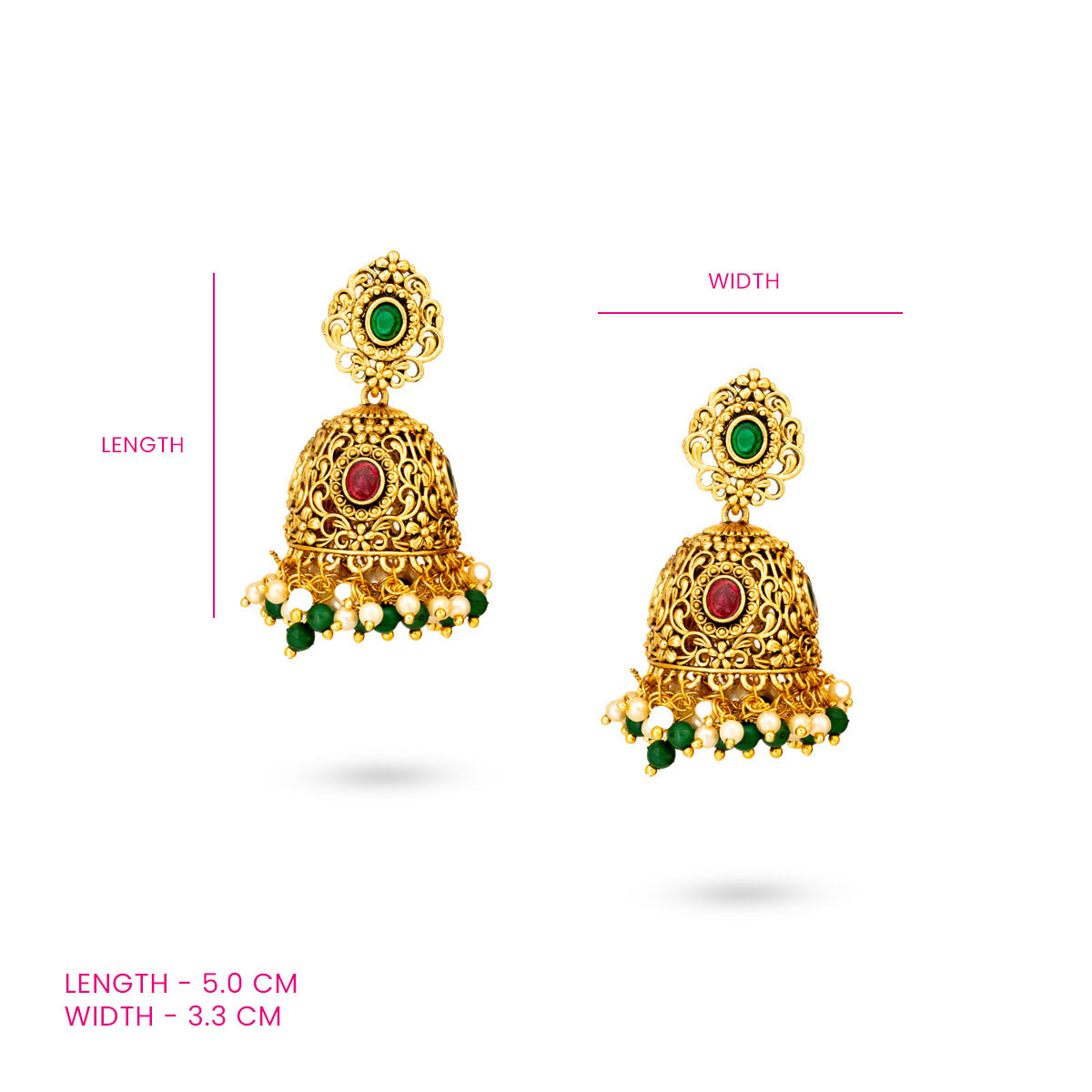 Ethereal Heritage Jhumkas