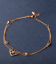 Elara Heart-Link Bracelet