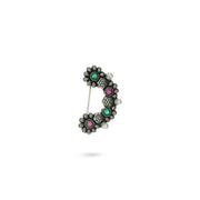 Floral Motif Nath - Clip on