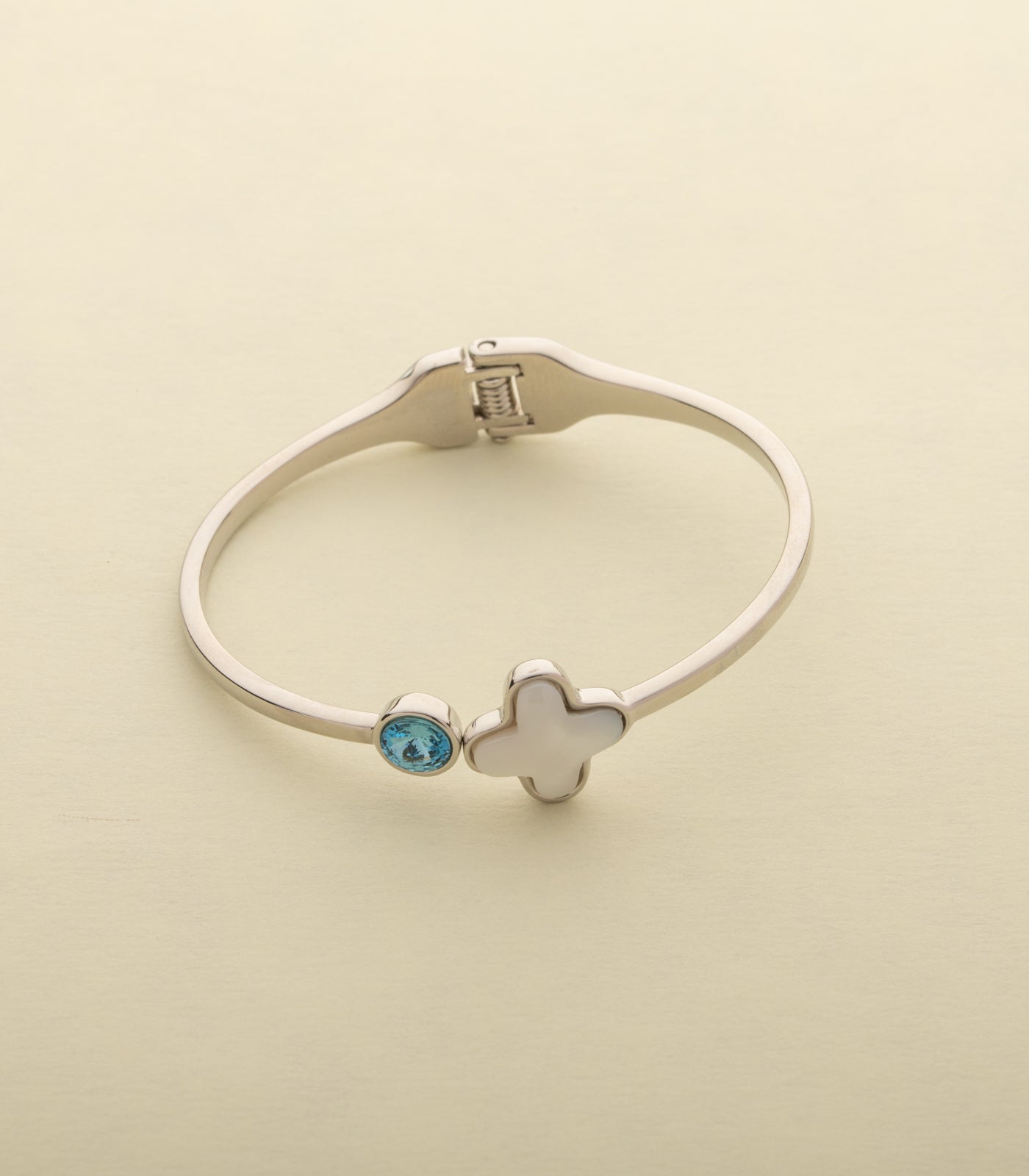 Ocean Crystal Bracelet (Brass)
