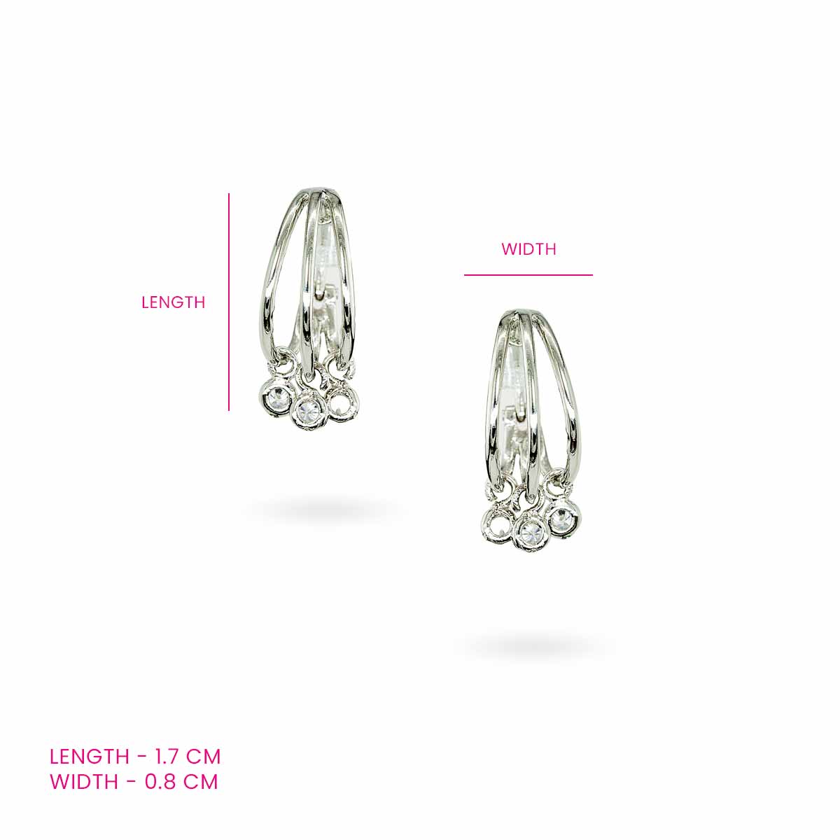 Trilokh Hoop Earring