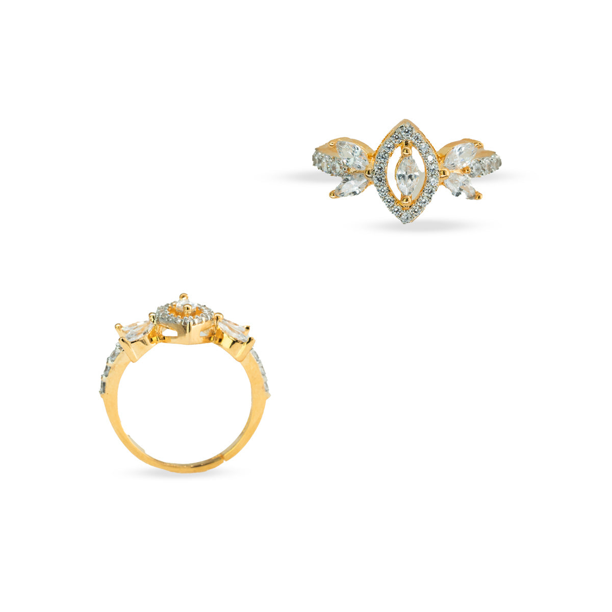 Jivika Finger Ring