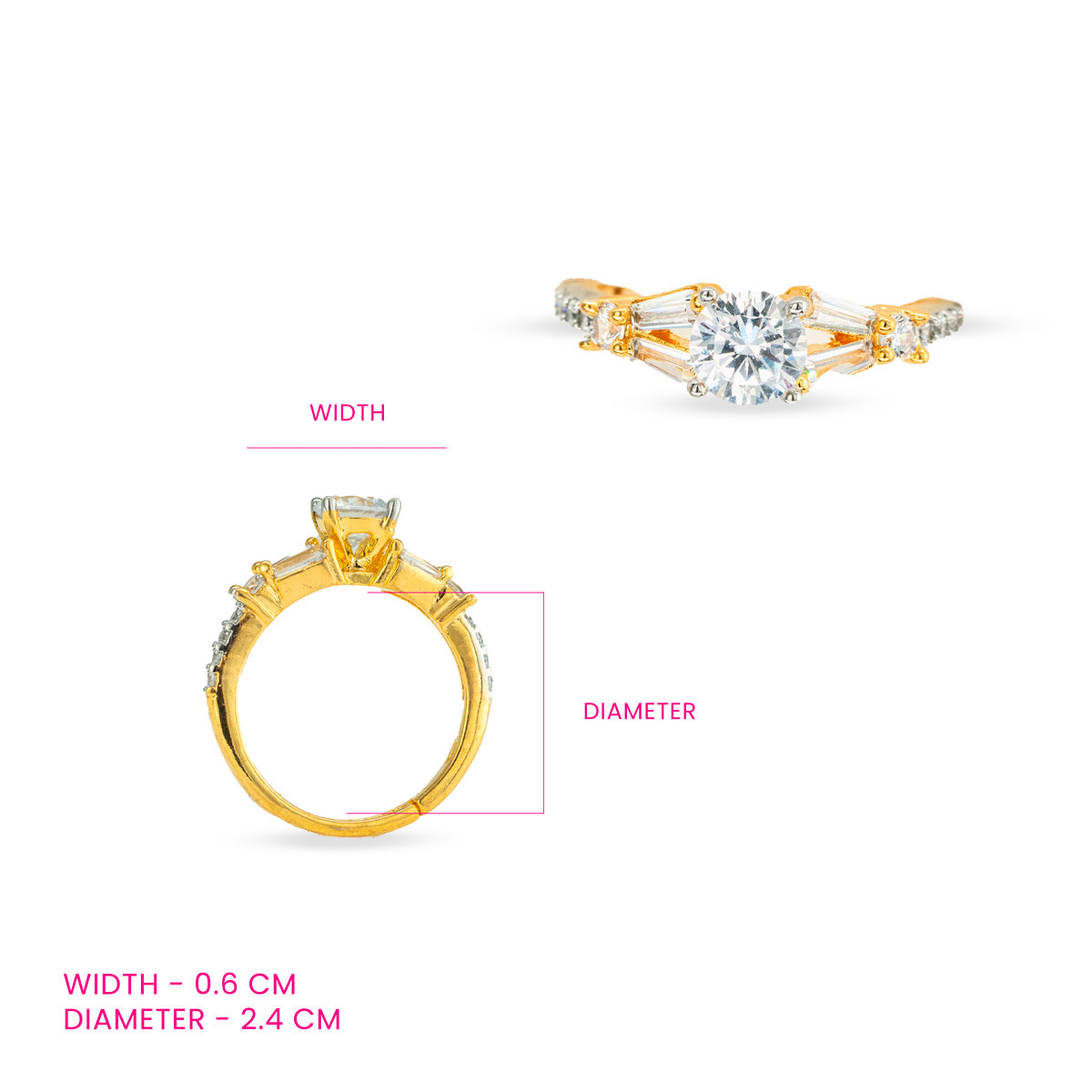 Anvi Finger Ring