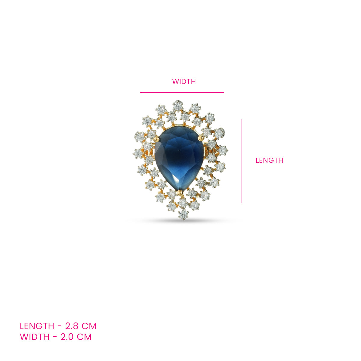 Lavanya Finger Ring- Adjustable