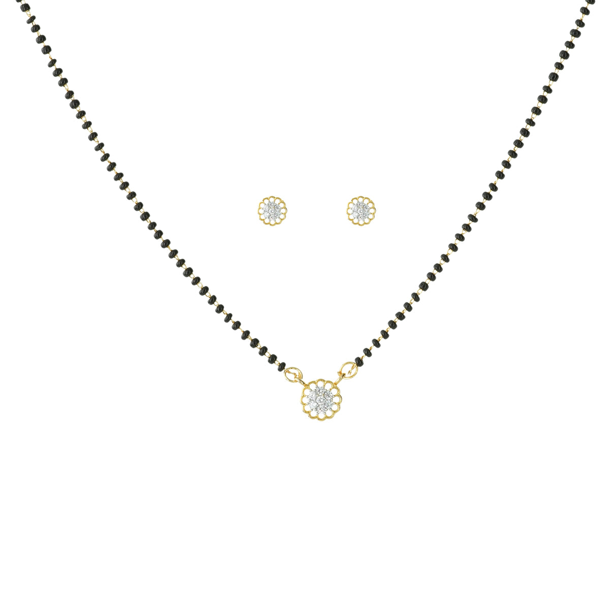 Pushpa Mangalsutra Set