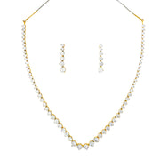 Radiant Teardrop Necklace Set